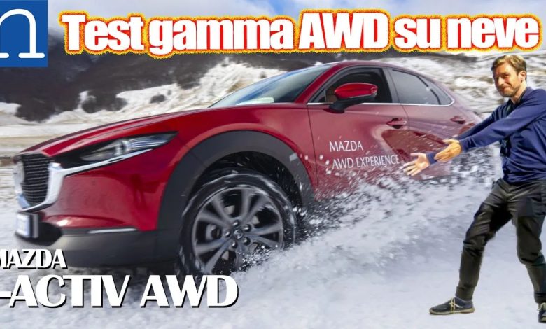 Mazda trazione integrale video prova