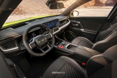 Nuova Jeep Compass plancia abitacolo