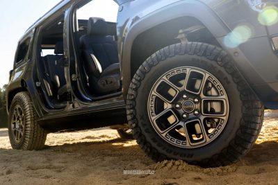 Nuova Jeep Recon pneumatici da 33 pollici