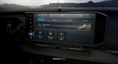 Nuova Jeep Wrangler Rubicon 2026 info off road display infotainment