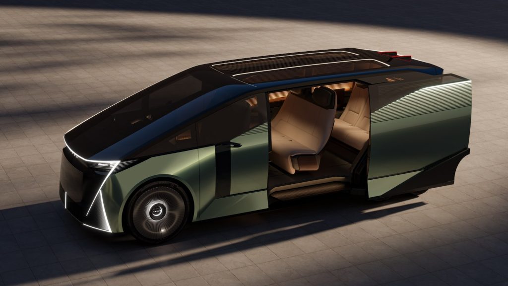 Perché il santuario personale Lexus LS Concept ha sei ruote