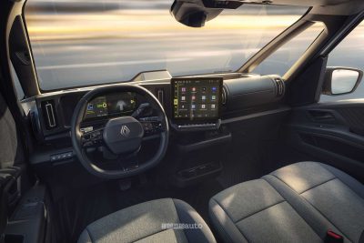 Renault Trafic Van E-Tech Electric plancia abitacolo