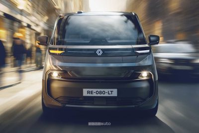 Renault Trafic Van E-Tech Electric frontale