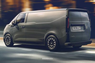 Renault Trafic Van E-Tech Electric posteriore 3/4