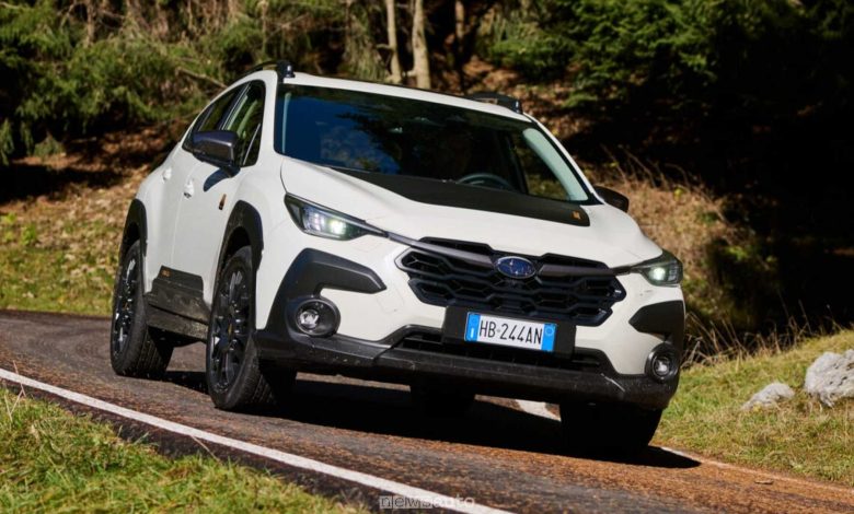 Subaru Crosstrek 4WILD su strada