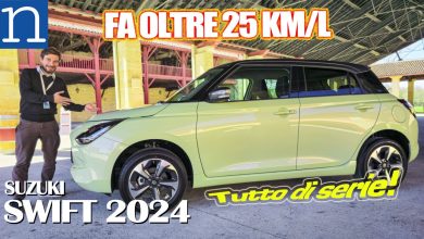 Suzuki Swift hybird video prova