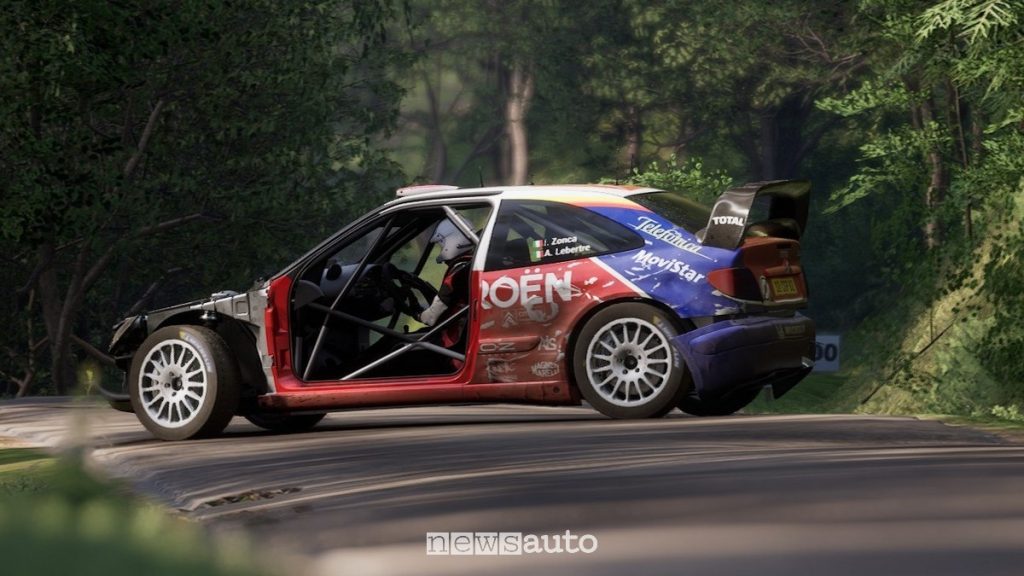 Sistema danni su video gioco Assetto Corsa Rally