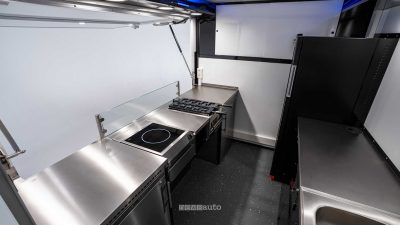 Kia PV5 Chassis Cab food truck cucina