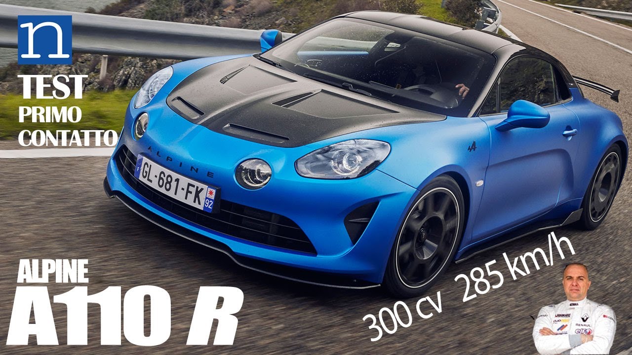 Alpine A110R video prova