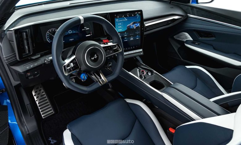 Alpine A390 GT plancia abitacolo