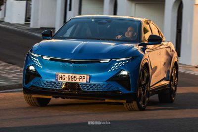 Alpine A390 GT su strada