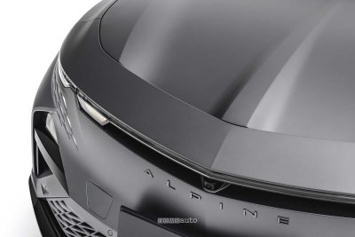 Alpine A390 GTS telecamera anteriore