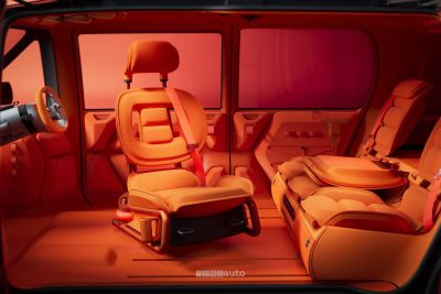 Citroën ELO sedile guidatore che ruota a 360°
