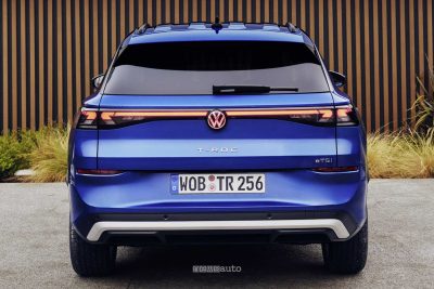 Nuova Volkswagen T-Roc posteriore