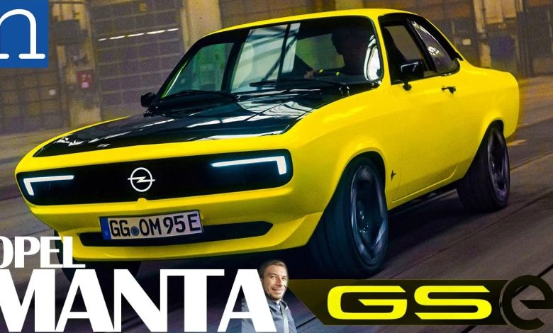 Opel Manta GSe video prova
