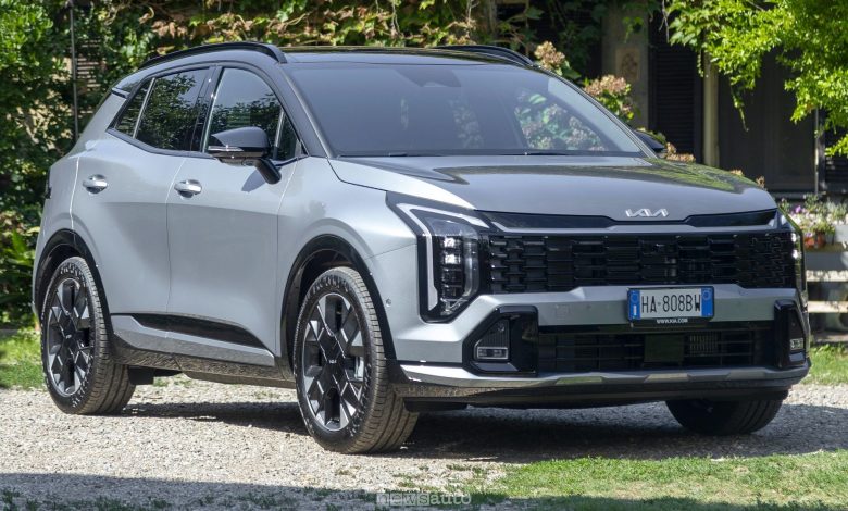 Kia Sportage GT Line anteriore 3/4