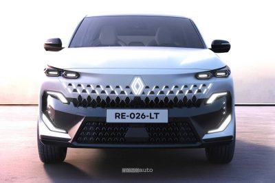 Renault Filante Esprit Alpine frontale, firma luminosa