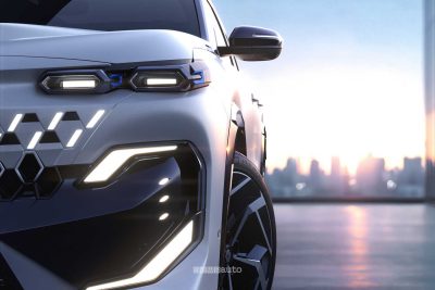 Renault Filante Esprit Alpine faro anteriore