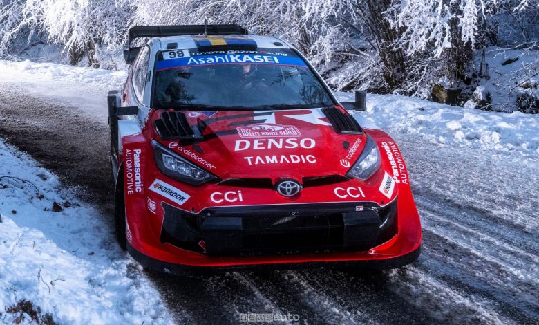 Rallye Monte-Carlo 2026 Oliver Solberg Toyota GR Yaris