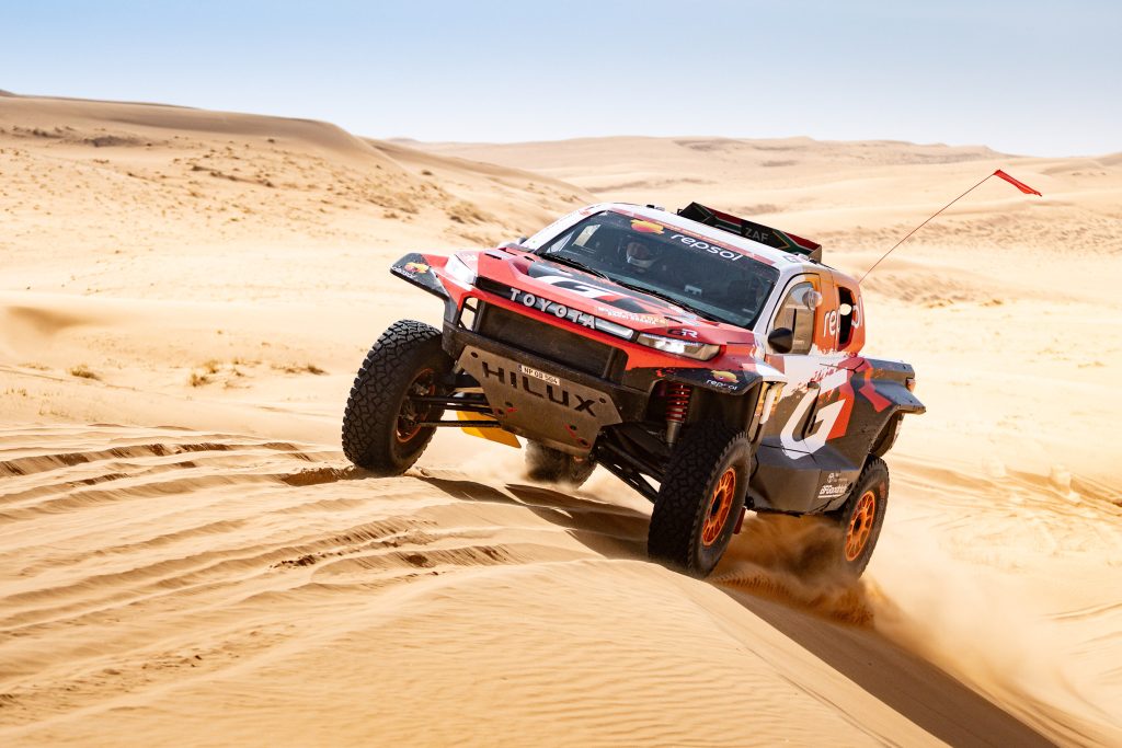 Henk Lategan secondo durante lo Stage 8 della Dakar 2026