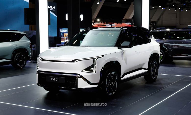 KIA EV5 GT 3/4 anteriore
