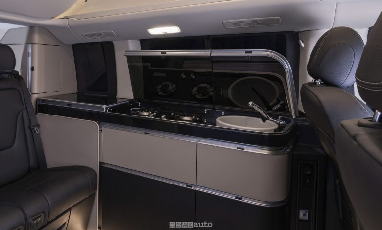 Mercedes-Benz Marco Polo cucina abitacolo