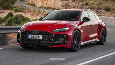 Audi RS 5 Avant su strada
