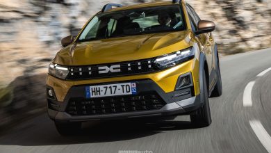 Nuova Dacia Sandero Stepway su strada
