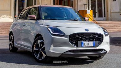 Suzuki Swift Sakura su strada a Sanremo