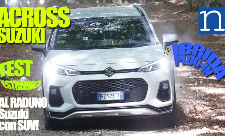 Suzuki Across raduno video prova