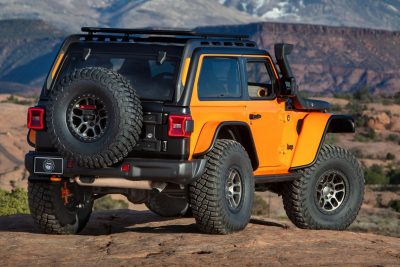 Jeep Wrangler Buzzcut Concept posteriore 3/4