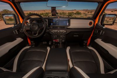 L'abitacolo Jeep Wrangler Buzzcut Concept