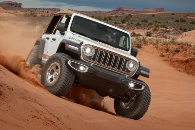 Jeep Wrangler Laredo Concept nel deserto del Moab