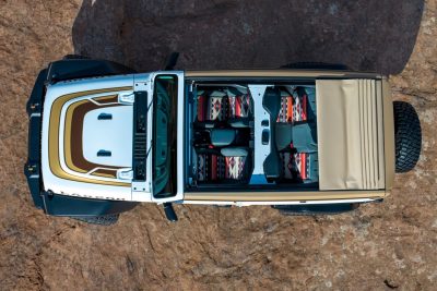 Jeep Wrangler Laredo Concept vista dall'alto