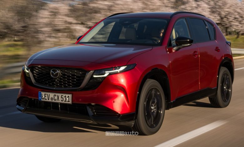 Mazda CX-5 Homura su strada