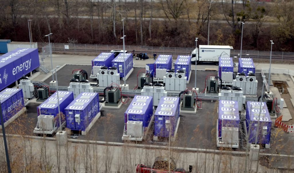 Il PowerCenter di Salzgitter di Elli /VW che permette lo stoccaggio di energia elettrica in rete.
