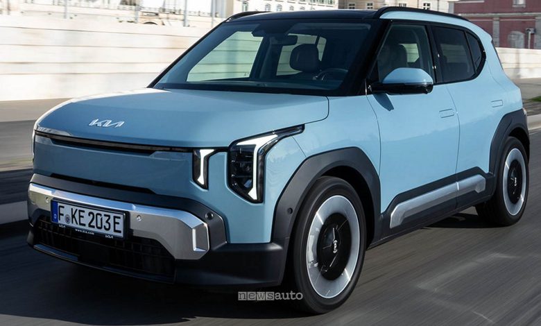 Kia EV2 prova su strada come va