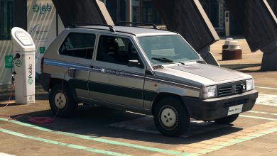 Fiat Panda NE in ricarica