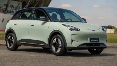 Geely E2 anteriore 3/4
