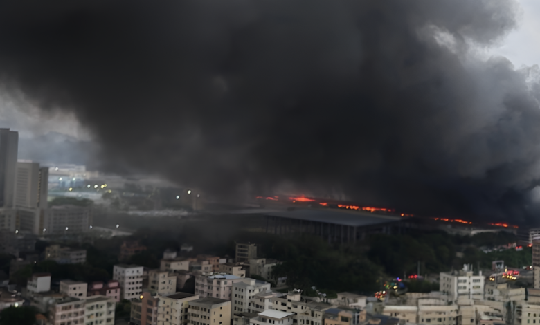 Incendio fabbrica BYD a Shenzhen