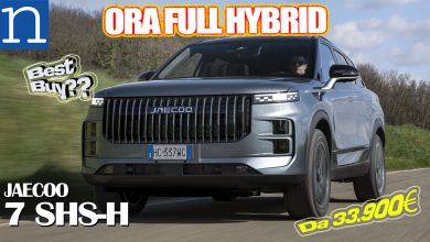 Jaecoo 7 SHS-H prova su strada