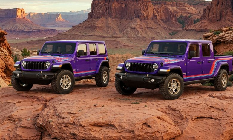 Jeep Wrangler e Gladiator Rewind