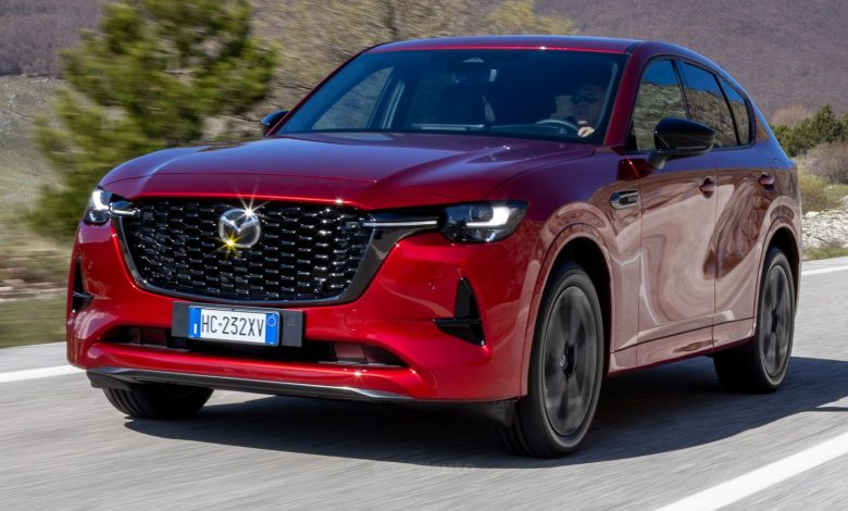 Mazda CX-60 diesel su strada