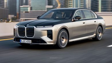 BMW Serie 7 740 xDrive su strada