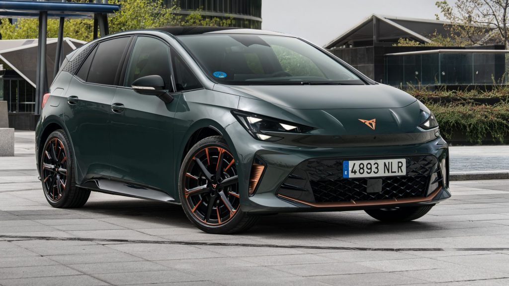 Cupra Born VZ anteriore 3/4