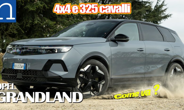 Opel Grandland AWD video prova