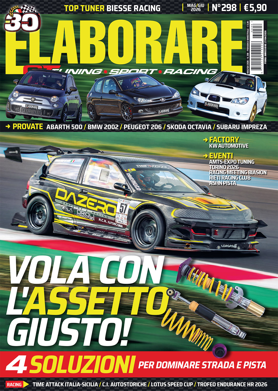 ELABORARE magazine nuovo numero 298 maggio giugno