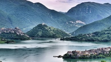 Luoghi per il turismo sostenibile, Lago del Turano RI