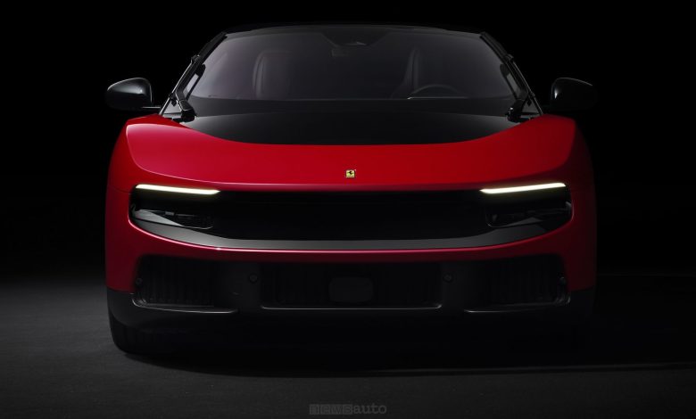 Ferrari Luce frontale firma luminosa