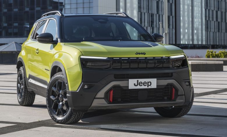 Jeep Avenger e-Hybrid 4xe anteriore 3/4